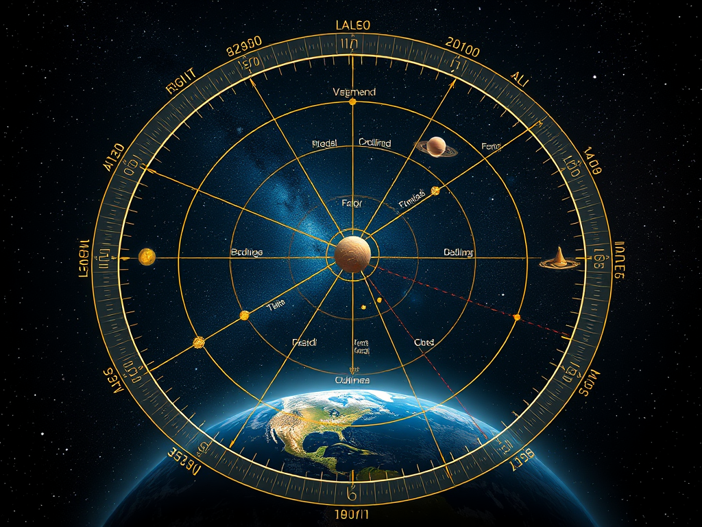 Astrokartografi ve Astronomik Hesaplama Mantığı: Gezegen Hatlarının Bilimsel Arka Planı